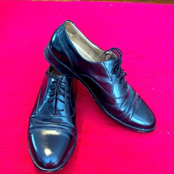 johnston murphy dress shoes Johnston & Murphy Upton Plain Toe Men's Black / 10 / W main image 0